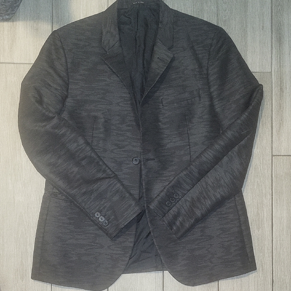 Emporio Armani Black Sport Coat Classic Elegance